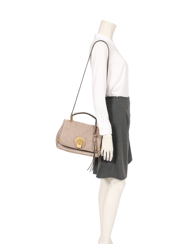 クロエ CHLOE ショルダーバッグ ハンドバッグ インディー グレー 