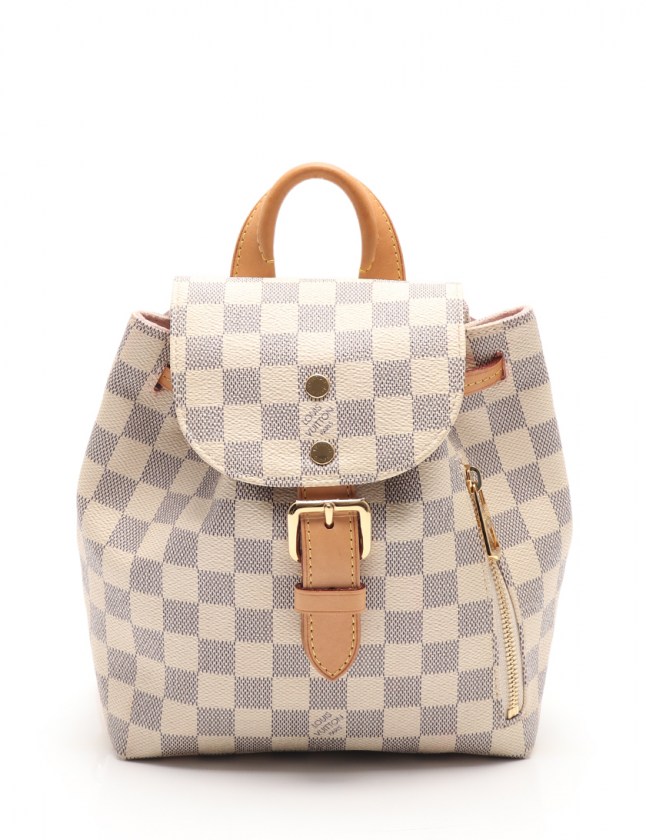 ルイヴィトン LOUIS VUITTON バックパック スペロンBB ダミエアズール 