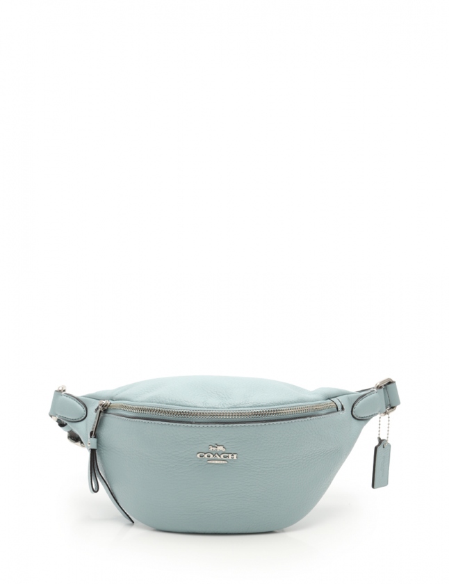 美品！コーチボディバッグ　水色 コーチ COACH ウエストバッグ ボディバッグ アイスブルー F48738