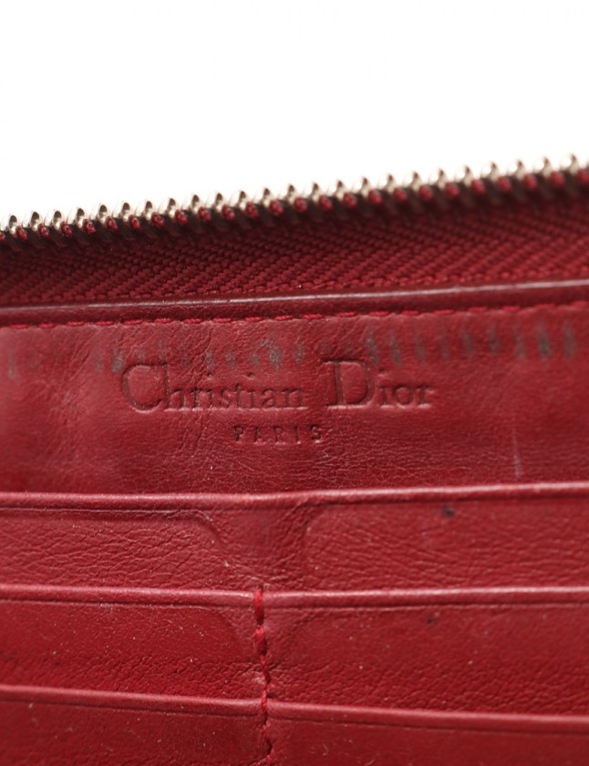 未使用 クリスチャンディオール 赤茶 レザー ベルト幅2,8x長107cm Christian Dior(クリスチャンディオール) リバーシブルレザー