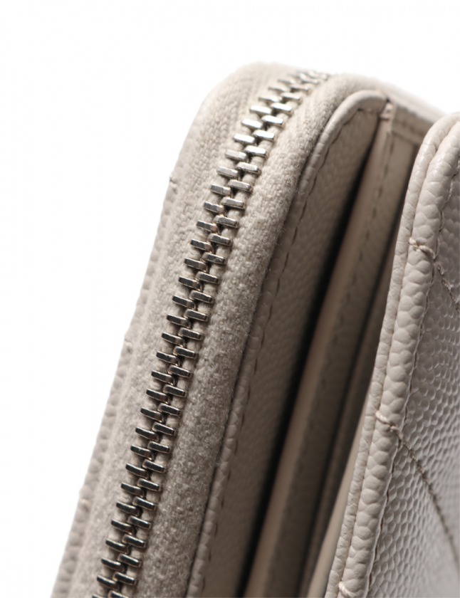 サンローラン Saint Laurent 二つ折り財布 シルバー サンローラン パリ SAINT LAURENT PARIS 二つ折り財布