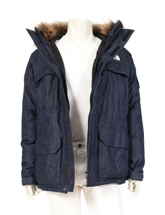 ザノースフェイス THE NORTH FACE ダウンジャケット デニム マクマード 