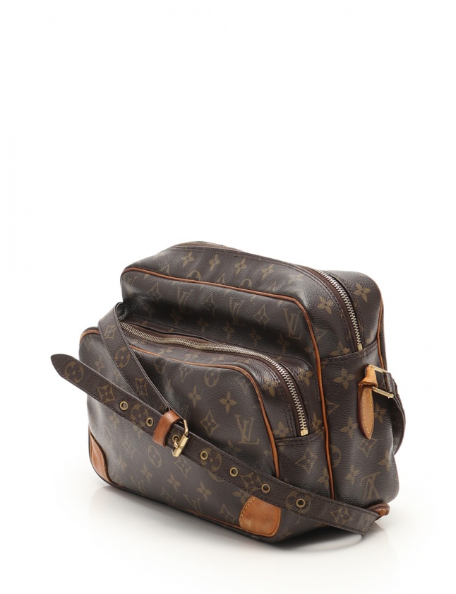 ルイヴィトン LOUIS VUITTON ショルダーバッグ ナイル モノグラム 茶