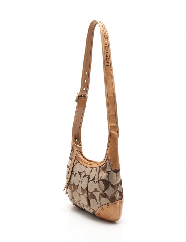 コーチ/COACH ショルダーバッグシグネクチャー キャンバス 総柄 ベージュ 楽天市場】美品 COACH コーチ シグネチャー ベージュ ブラウン