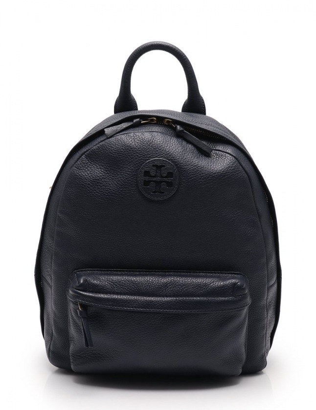 トリーバーチ TORY BURCH バックパック リュック ネイビー レザー レディース