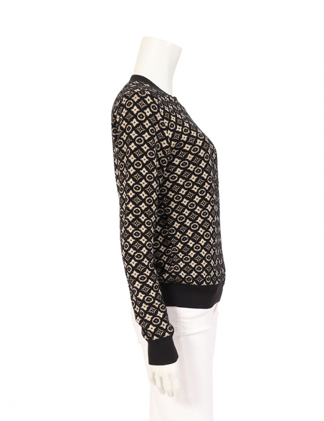 Louis Vuitton ロゴパターン セーター M Louis Vuitton ロゴパターン セーター M