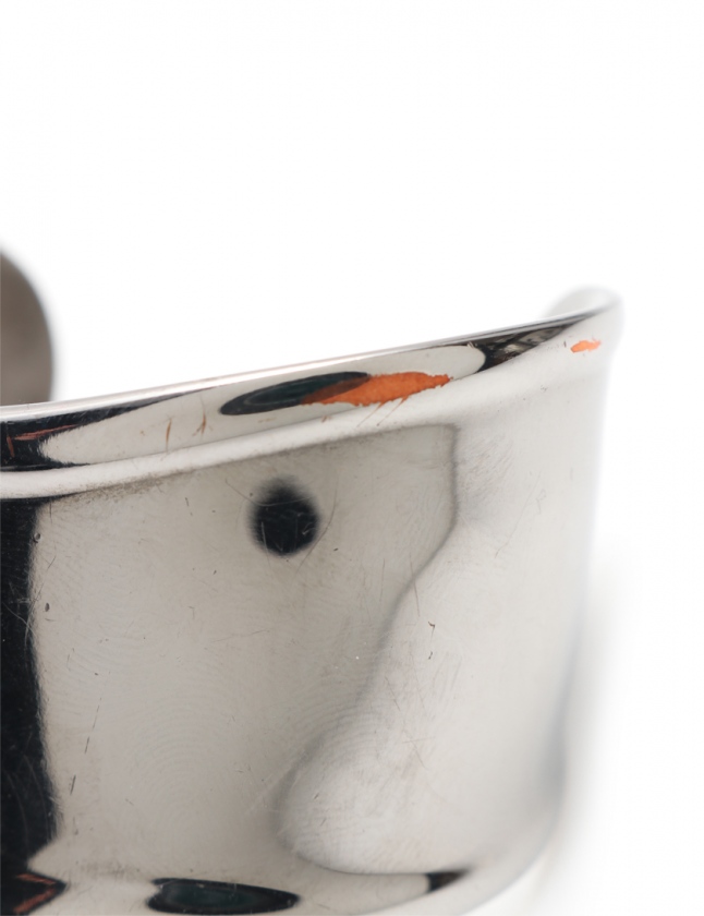 ティファニー TIFFANY & CO. バングル ボーンカフ ガンメタル