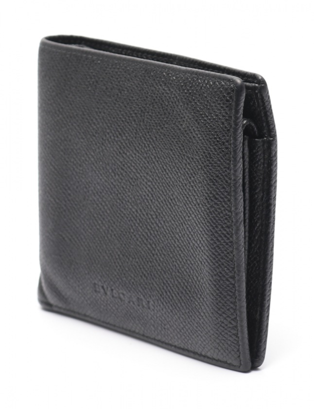 ブルガリ BVLGARI 二つ折り財布 黒 小物 レザー 20253 レディース 114