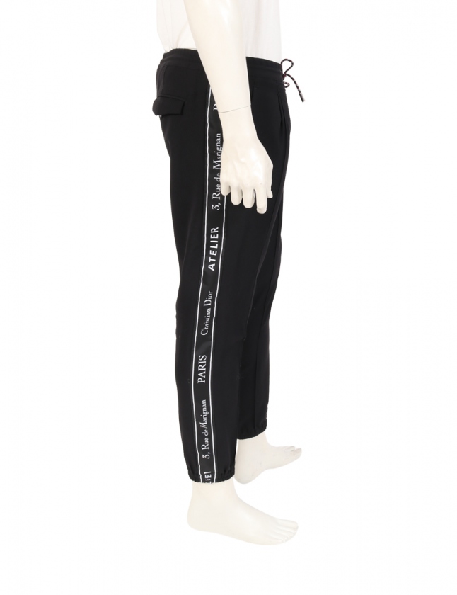 ディオールオム Dior HOMME ジョガーパンツ スラックス アトリエ 