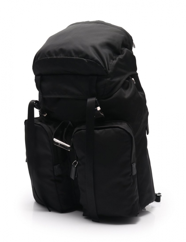 プラダ PRADA バックパック リュック 黒 2VZ065 ナイロン TESSUTO 