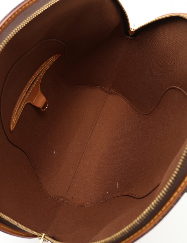 ルイヴィトン LOUIS VUITTON ハンドバッグ エリプスMM モノグラム 茶