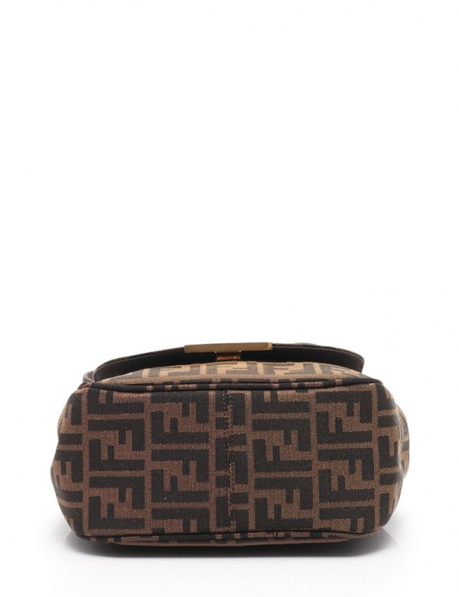 フェンディ FENDI ショルダーバッグ ズッカ ライトブラウン 茶 8BT214 