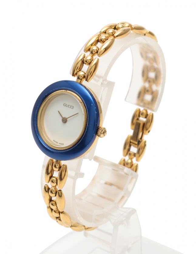 グッチ GUCCI 腕時計 クオーツ チェンジベゼルウォッチ