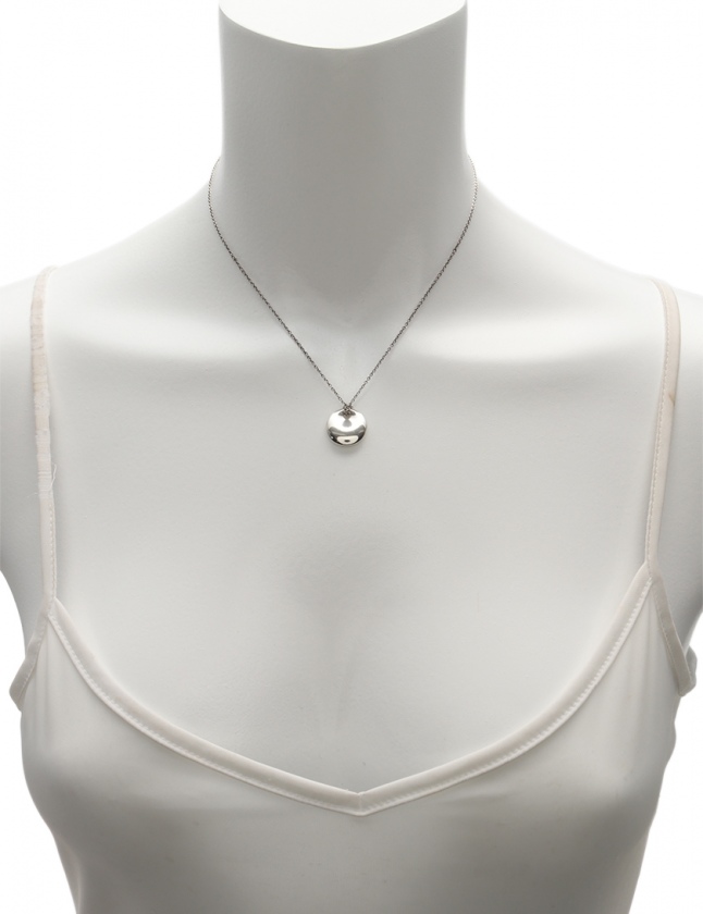 ティファニー TIFFANY & CO. ネックレス ラウンドペンダント シルバー 