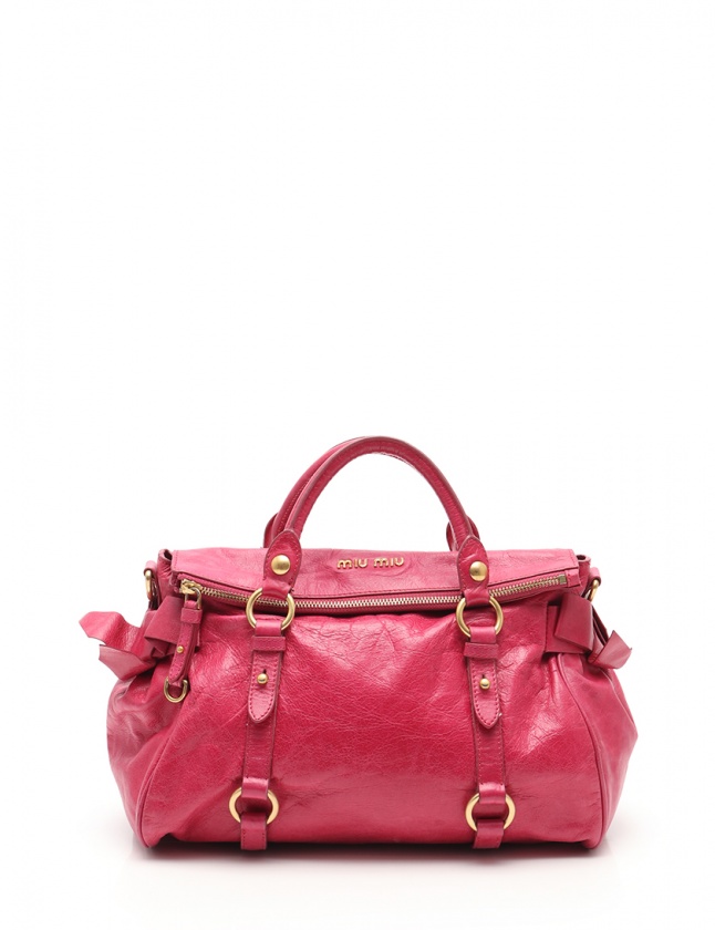 ミュウミュウ miumiu ハンドバッグ ショルダーバッグ ピンク 