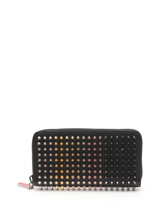 クリスチャンルブタン Christian louboutin ラウンドファスナー長財布 