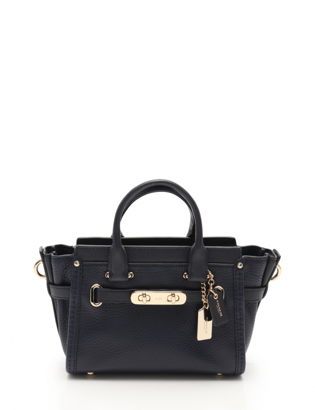 コーチ COACH ハンドバッグ ショルダーバッグ スワッガー20 ネイビー  