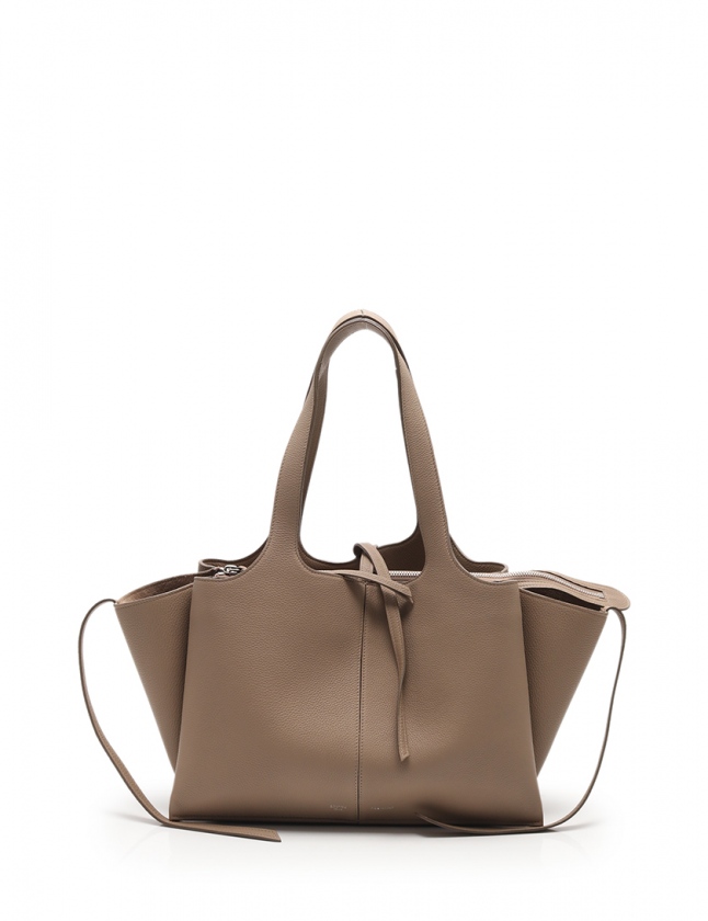 セリーヌ CELINE トートバッグ トライフォールド スモール グレー 