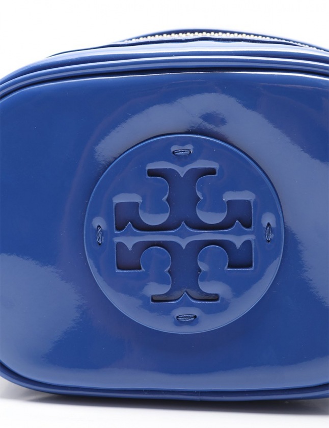トリーバーチ　青　ポーチ Tory Burch - 未使用☆トリーバーチ☆ロイヤルブルー青ゴールド