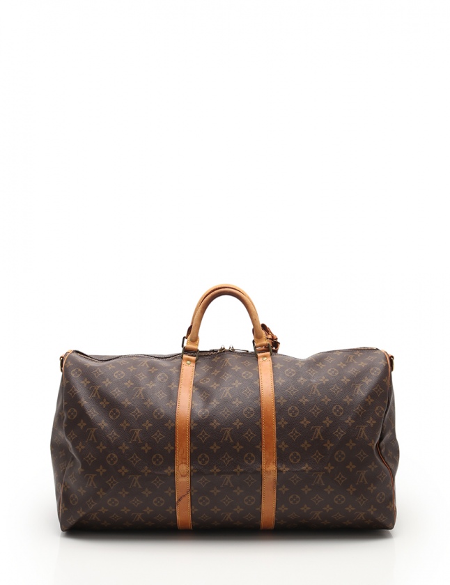 LOUIS VUITTON ボストンバッグ キーポル バンドリエール 60 茶 LOUIS VUITTON ボストンバッグ キーポル バンドリエール 60 茶