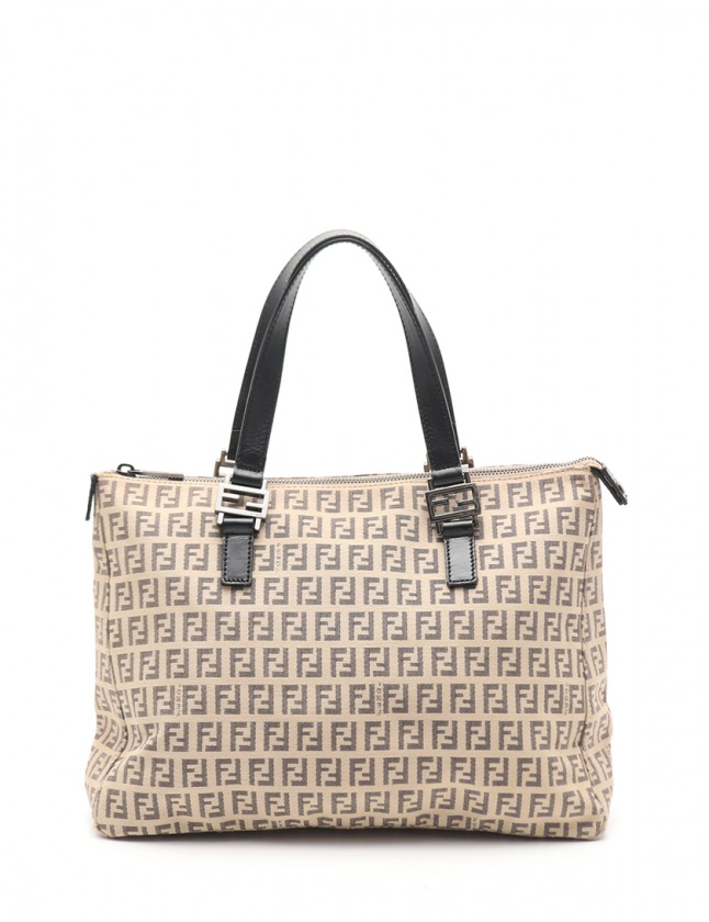 FENDI ズッキーノ ハンドバッグ 8BH134 キャンバス R4/05月28日【FENDI 