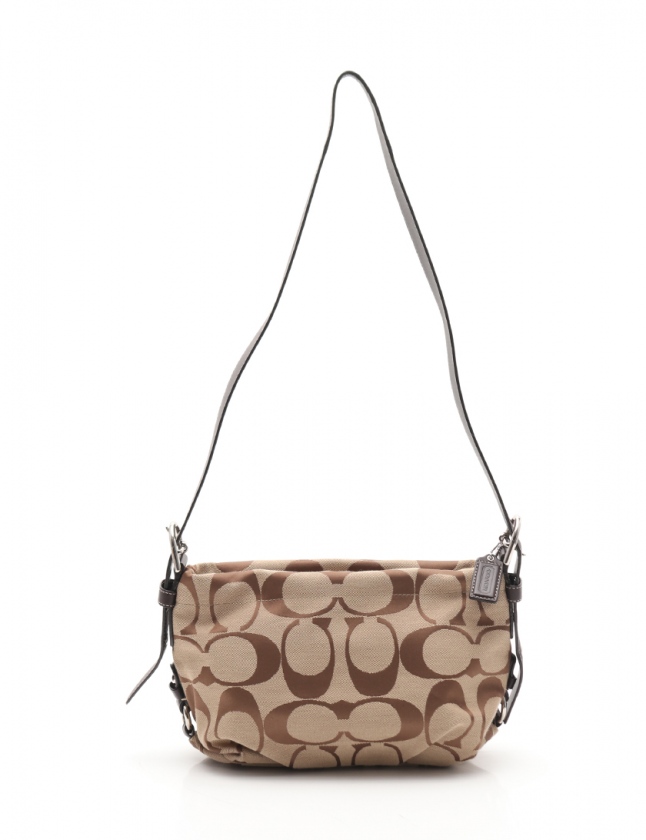 コーチ COACH ショルダーバッグ シグネチャー ベージュ F15068 