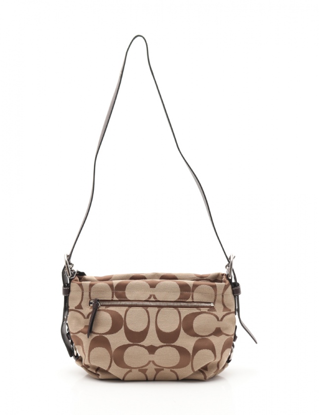 コーチ COACH ショルダーバッグ シグネチャー ベージュ F15068
