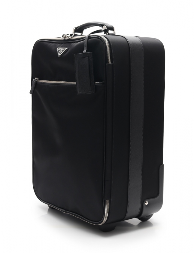 プラダ PRADA キャリーケース スーツケース 黒 2VQ030 ナイロン 