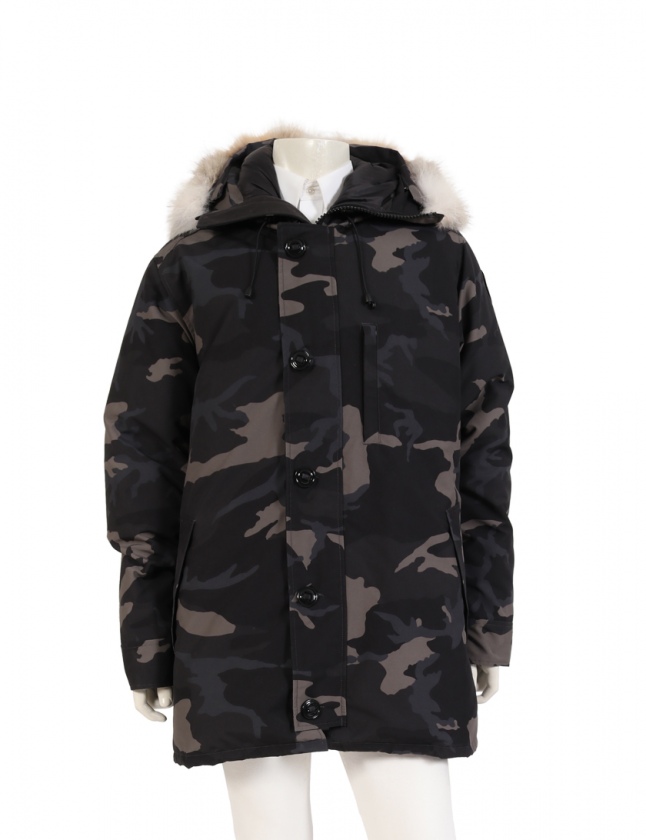 カナダグース CANADA GOOSE ダウンジャケット シャトー 黒 グレー