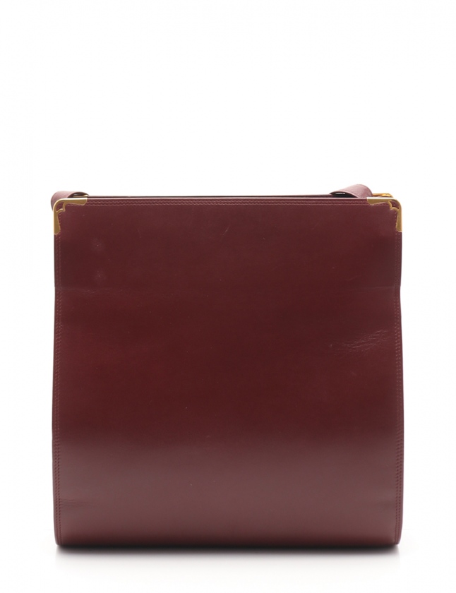 カルティエ Cartier がま口ショルダーバッグ マストライン