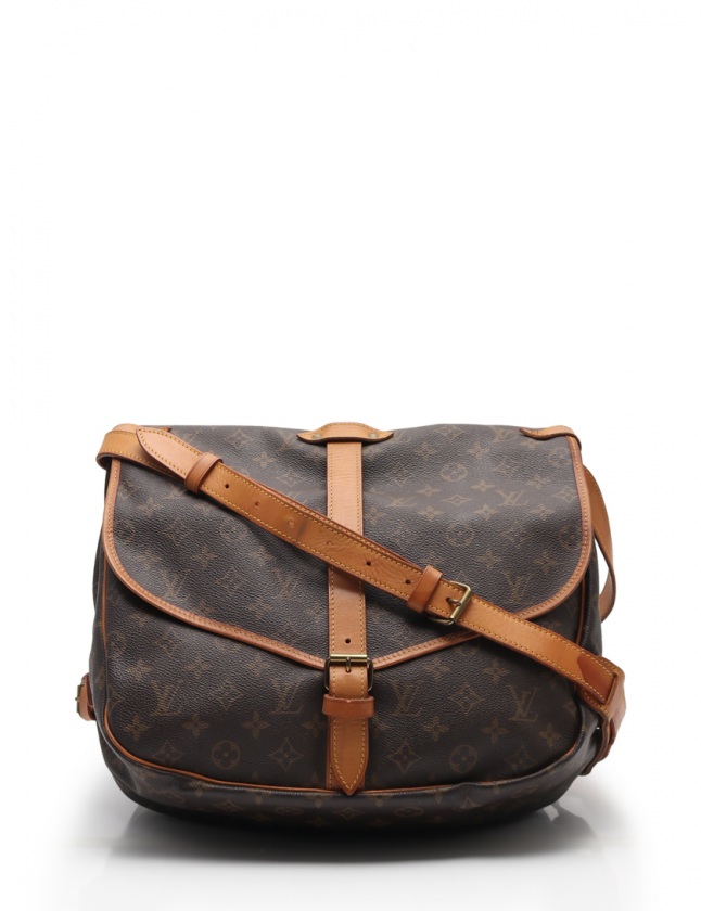 ルイヴィトン LOUIS VUITTON ショルダーバッグ ソミュール35