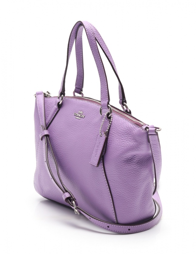 コーチ COACH ショルダーバッグ ケルシー ハンドバッグ 紫