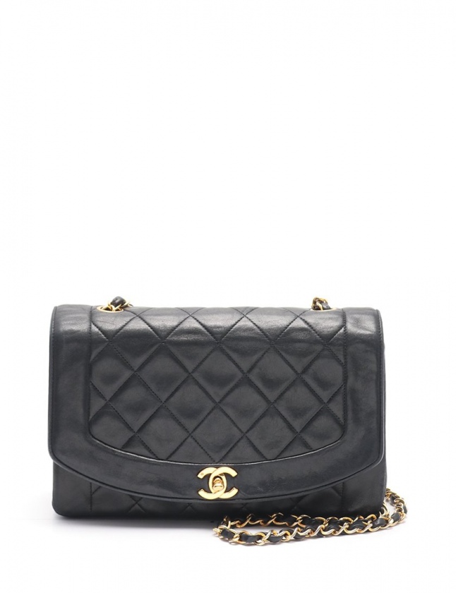 シャネル CHANEL チェーンショルダーバッグ マトラッセ ダイアナ  
