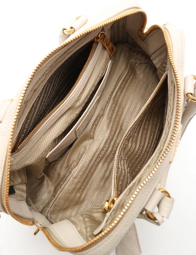 プラダ PRADA ハンドバッグ ショルダーバッグ アイボリー BL0867
