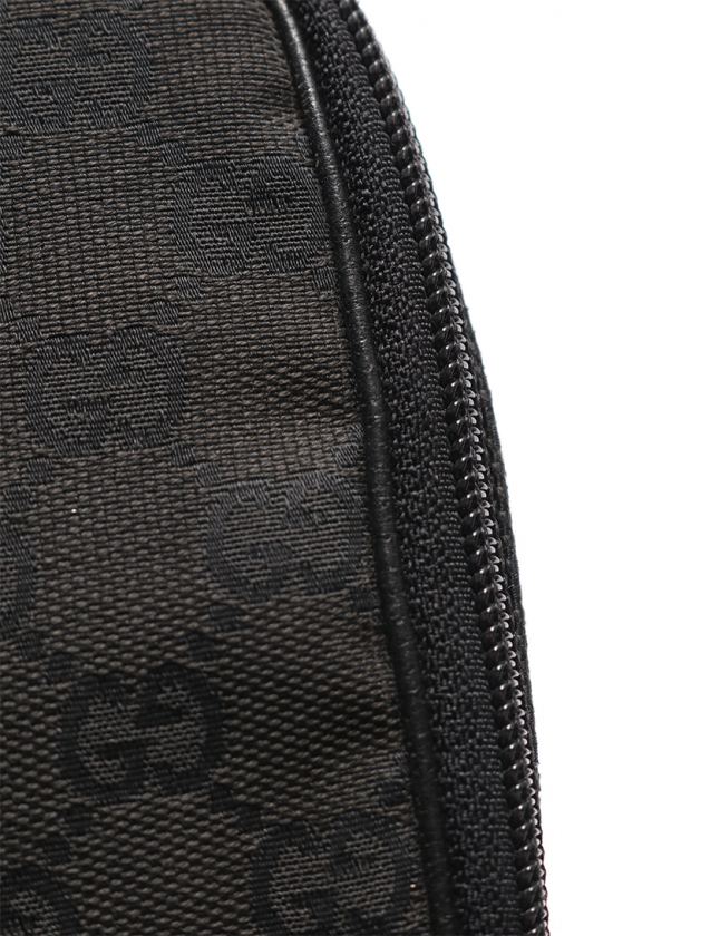 グッチ GUCCI ハンドバッグ GGキャンバス バニティバッグ 黒 124540