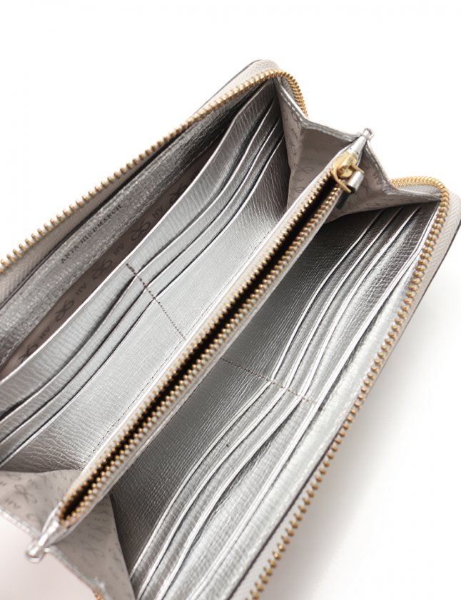 アニヤハインドマーチ ANYA HINDMARCH ラウンドファスナー長財布