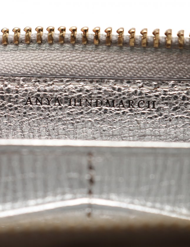 アニヤハインドマーチ ANYA HINDMARCH ラウンドファスナー長財布 アニヤハインドマーチ ANYA HINDMARCH ラウンドファスナー長財布