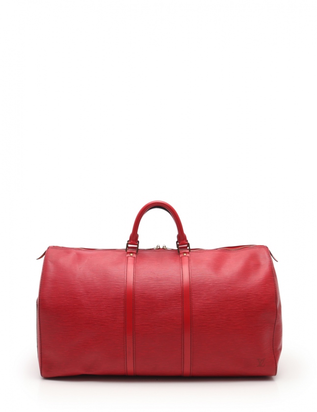 ルイヴィトン LOUIS VUITTON ボストンバッグ キーポル55 エピ 