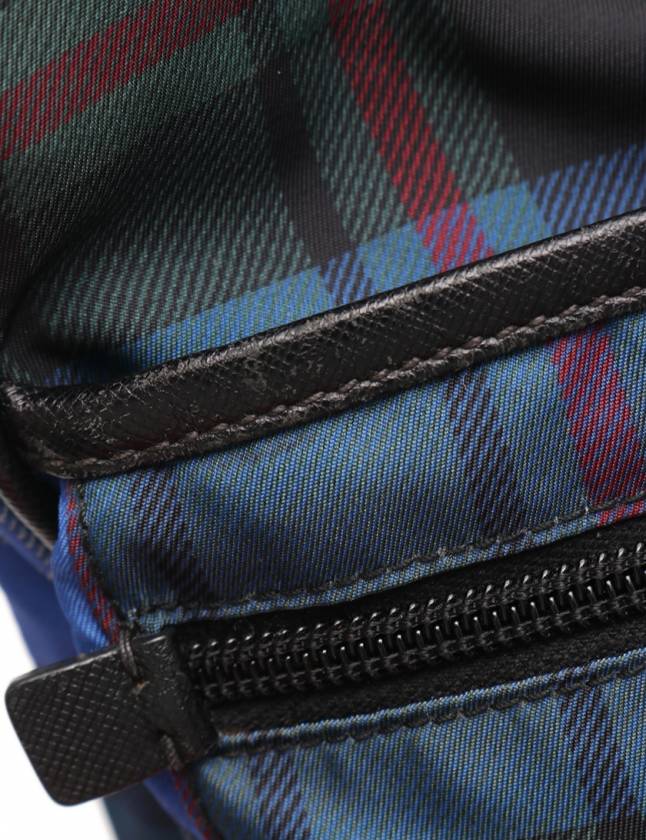 ◆ PRADA プラダ ナイロン ショルダー カメラ バッグ ポーチ チェック柄 ◇ PRADA プラダ ナイロン ショルダー カメラ バッグ ポーチ チェック柄