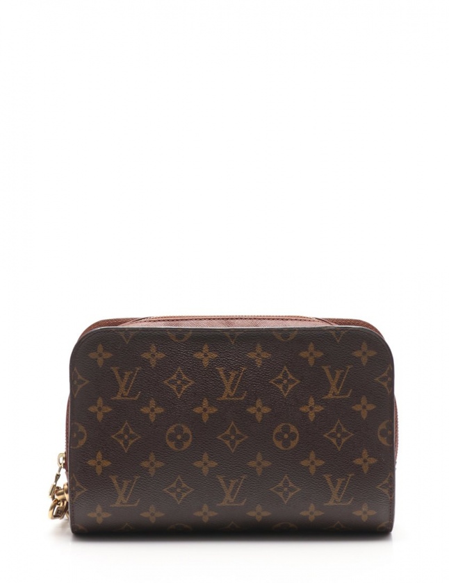 ルイヴィトン Louis Vuitton セカンドバッグ オルセー モノグラム 茶 M Pvc レザー メンズ レディース 114 ベクトルパーク