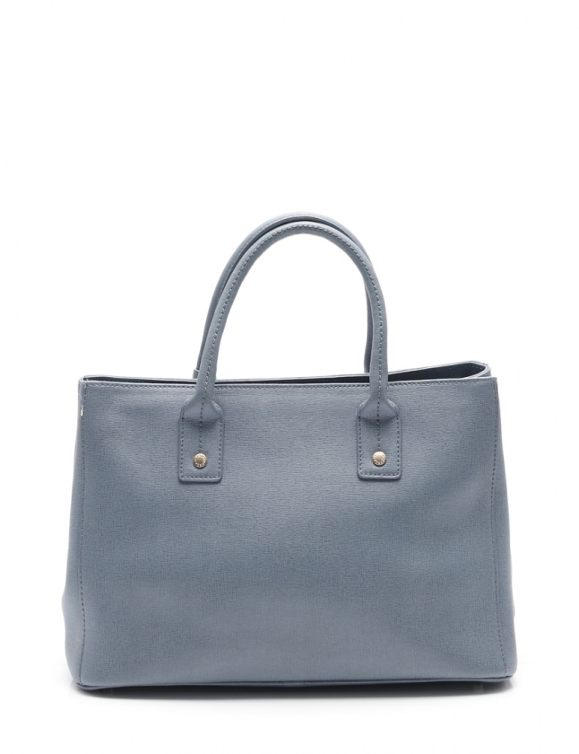 フルラ FURLA ハンドバッグ ショルダーバッグ 水色 レザー LINDA S  