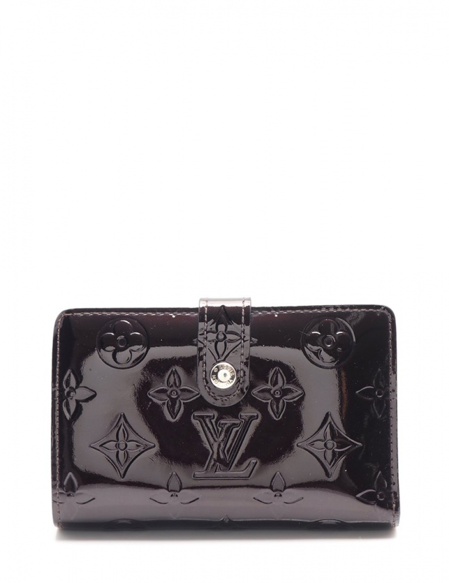 ルイヴィトン モノグラム・ヴェルニ/アマラント ポルトフォイユ  