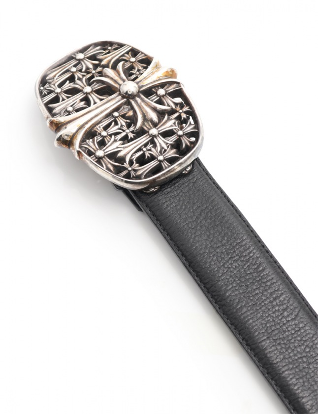 クロムハーツ CHROME HEARTS ベルト セメタリークロスバックル 1.5 