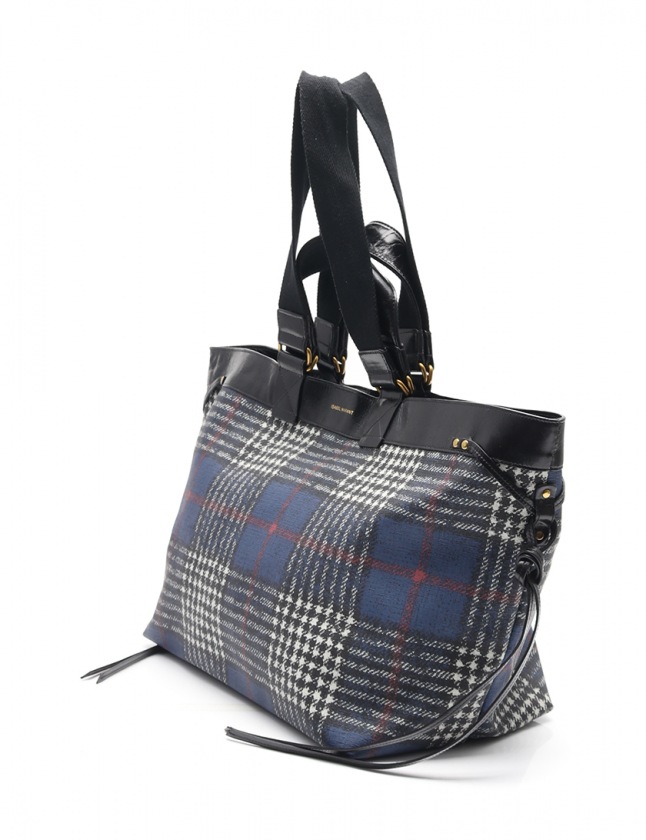 イザベルマラン Isabel Marant トートバッグ チェック ネイビー 黒 白 赤 Pvc レザー Wardy New レディース 114 ベクトルパーク