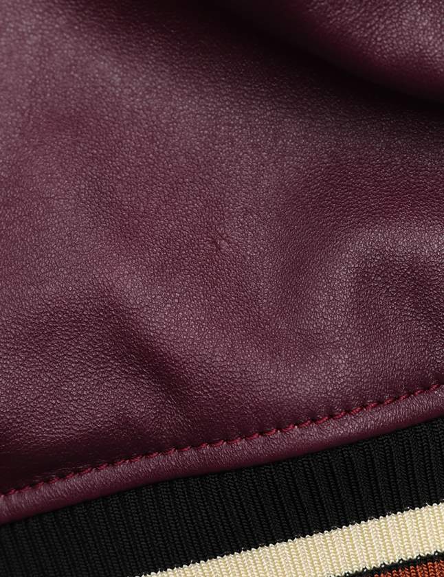 コーチ COACH バーシティジャケット レキシー スタジャン 紫 黒 コーチ COACH バーシティジャケット レキシー スタジャン 紫 黒