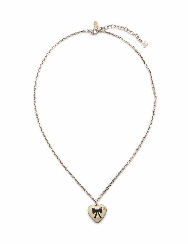 シャネル CHANEL ネックレス ココマーク シルバー アクセサリー