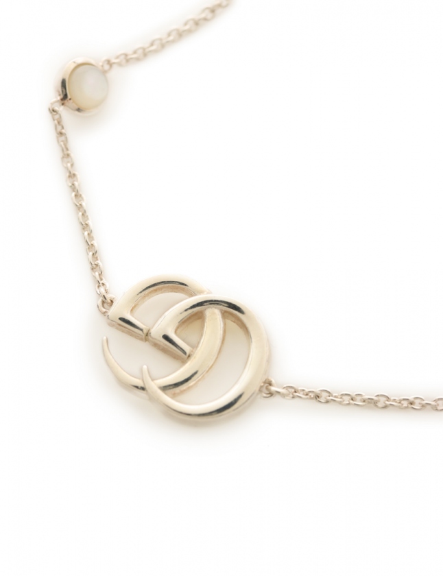 グッチ GUCCI ブレスレット ダブルG フラワー シルバー アクセサリー 