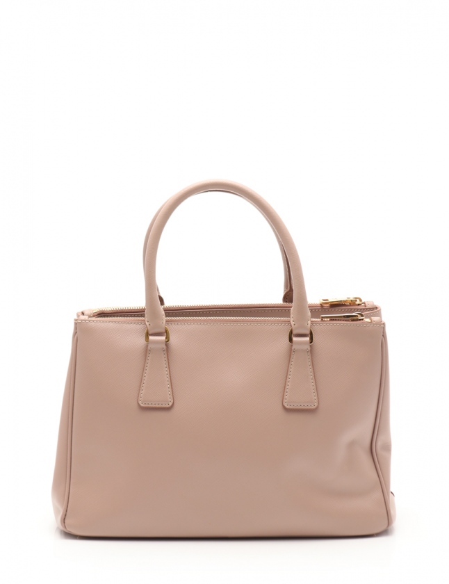 プラダ PRADA ハンドバッグ ショルダーバッグ ガレリア ピンクベージュ 