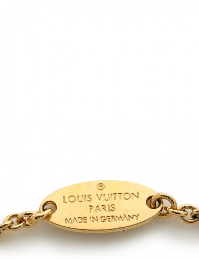 【値下げ中】Louis Vuitton ゴールド ブレスレット M68127 Louis Vuitton】ルイヴィトン『ブレスレット・フラワーフル