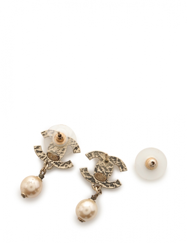 CHANEL ピアス　ココマーク　パール　04V ゴールド　両耳　シャネル シャネル CHANEL ピアス ココマーク ゴールド アクセサリー